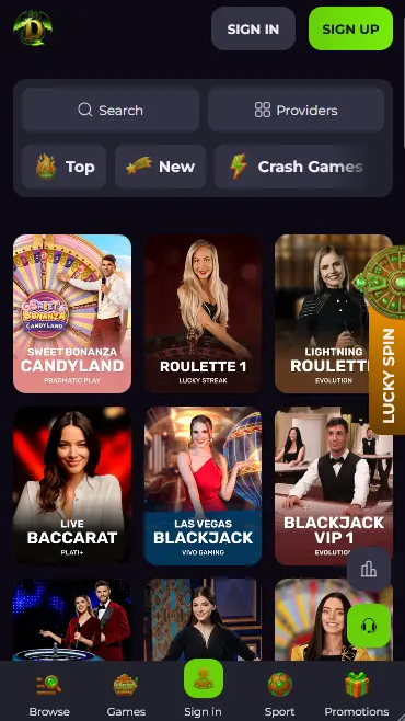 Drakaris app preview